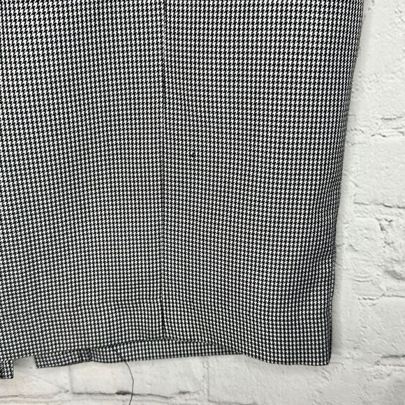 New York & Company Women’s Black White Checkered Pencil Skirt size 6 - Picture 2 of 7